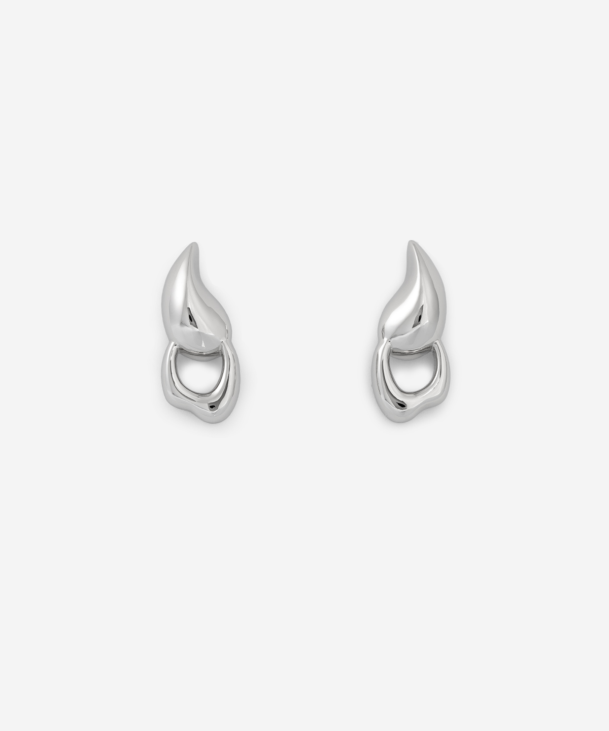 Maxi Drops earrings silver